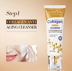 Sadoer Collagen Anti-Aging Skincare Set, Facial Treatment Kit