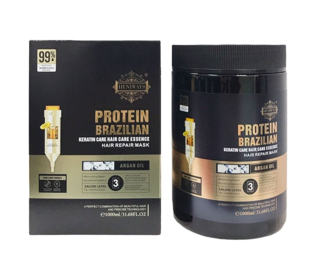 Keratin Brazilian Protein Creamy Hair Mask ( 2 x 1000ml)
