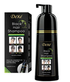 Black Hair Dye Shampoo, Semi-Permanent Hair Color,Instant Hair Dye Black