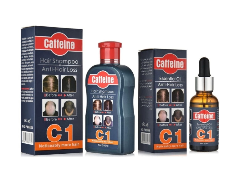 Caffeine Anti-Hairloss Shampoo & Serum Treatment Kit
