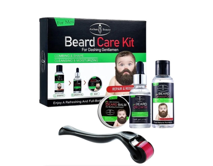 Aichun Beauty Beard Care Products and Derma Roller