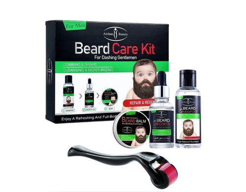 Aichun Beauty Beard Care Products and Derma Roller