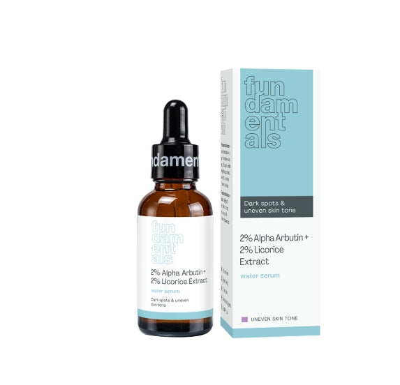 Fundamentals Skincare 2% Alpha Arbutin + 2% Licorice Extract Serum