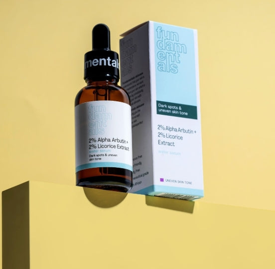 Fundamentals Skincare 2% Alpha Arbutin + 2% Licorice Extract Serum