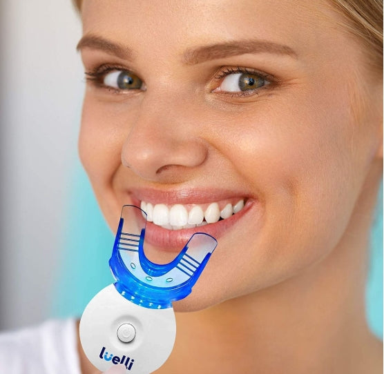 LUELLI Teeth Whitening Kit with LED Light, Home Dental Products