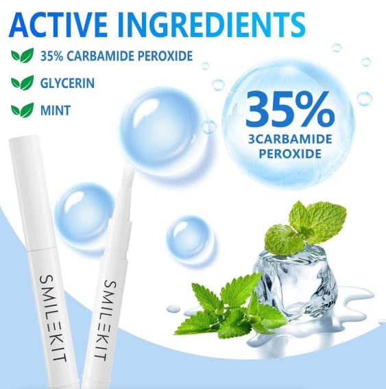 Teeth Whitening Pen 4-Pack Effective Painless Easy to Use for Adults